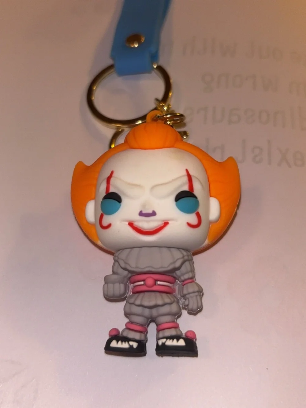 3D horror movie character keychains